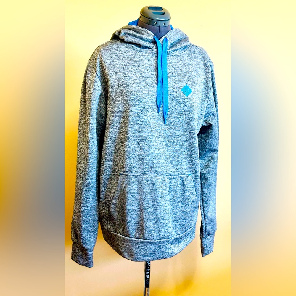 ♥️Bluenotes ACTIVE Gray and Blue Men’s Hoodie